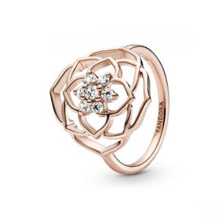 Rose Petals Statement Ring - Pandora Rose