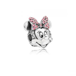 Disney, Shimmering Minnie Portrait Charm