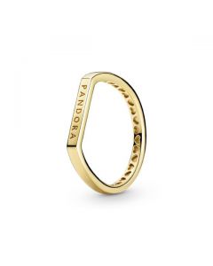 Logo Bar Stacking Ring - Pandora Shine™ * RETIRED *