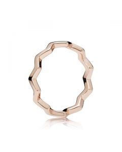 Timeless Zigzag Ring - PANDORA ROSE™ * RETIRED *