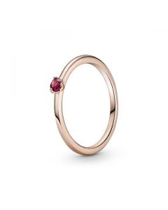 Red Solitaire Ring - Pandora Rose™