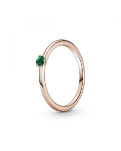 Green Solitaire Ring - Pandora Rose™