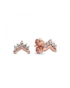 Tiara Wishbone Stud Earrings - Pandora Rose™