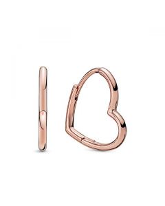 Asymmetric Heart Hoop Earrings - Pandora Rose™