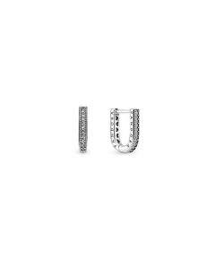 U-shaped Hoop Earrings