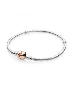 PANDORA ROSE and Sterling Silver Bracelet