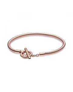 T-Bar Snake Chain Bracelet - Pandora Rose™