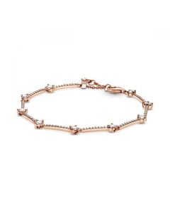 Sparkling Pave Bars Bracelet - Pandora Rose™