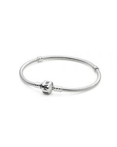 Classic Sterling Silver Bracelet w/ Barrel Clasp