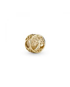 Openwork Family Roots Charm - 14k