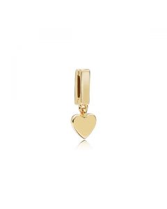 PANDORA Reflexions™ Floating Heart Clip - PANDORA SHINE™