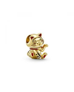 Cute Fortune Cat Charm - Pandora Shine™