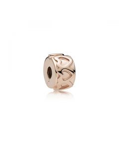 Row of Hearts Clip - PANDORA ROSE™