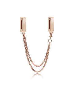 PANDORA Reflexions™ Floating Chains Safety Chain - PANDORA ROSE™