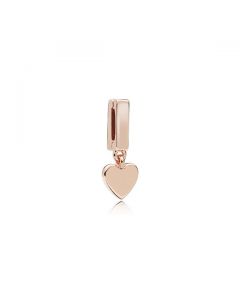 PANDORA Reflexions™ Floating Heart Clip - PANDORA ROSE™