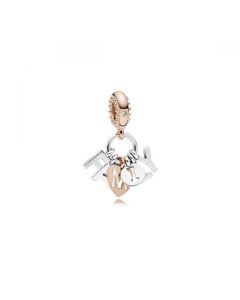 Perfect Family Dangle Charm - PANDORA Rose™