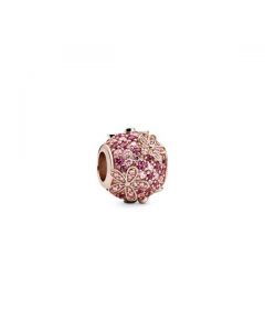 Pink Pave Daisy Flower Charm - Pandora Rose™