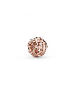 Openwork Woven Infinity Charm - PANDORA Rose™