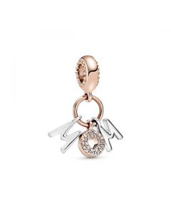 Mom Letters Dangle Charm - PANDORA Rose™