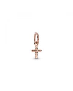 Beaded Cross Dangle Charm - Pandora Rose™