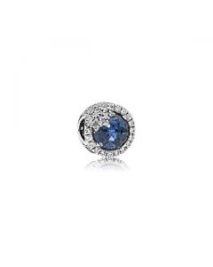 Dazzling Snowflake Charm - Blue