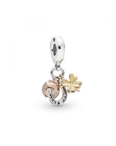 Horseshoe, Clover & Ladybug Charm - PANDORA SHINE™ & PANDORA ROSE™ 