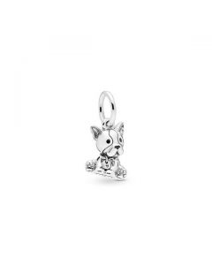 Bulldog Puppy Dangle Charm