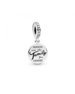 Friends Are Family Dangle Charm