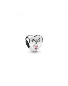 Wife Love Heart Charm