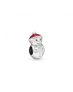 Snowman & Santa Hat Charm