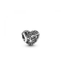 Family Heart Charm