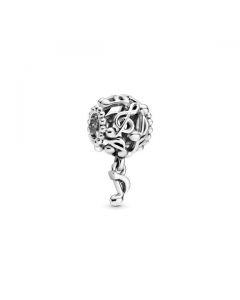 Openwork Music Notes Charm