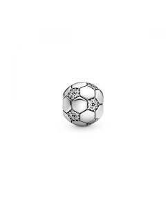 Sparkling Soccer Charm