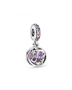 Glittering Infinity Hearts & Stars Dangle Charm