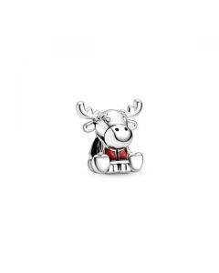 Canada Moose Maple Leaf Charm