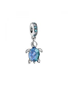 Murano Glass Sea Turtle Dangle Charm