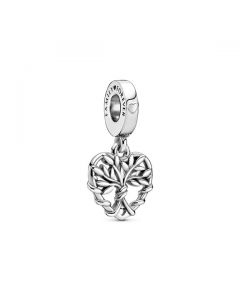 Heart Family Tree Dangle Charm