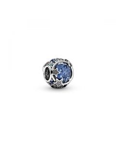 Celestial Blue Sparkling Stars Charm