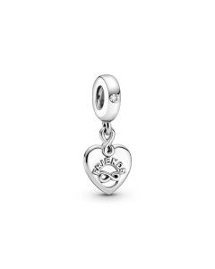 Friends Forever Heart Dangle Charm