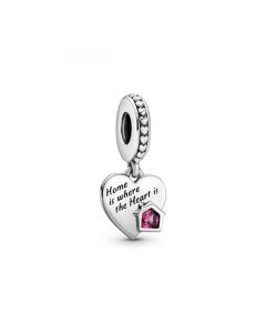 Love My Home Heart Dangle Charm