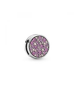 Pandora Reflexions™ Pink Pave Clip