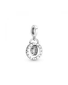 Pandora Logo Circles Dangle Charm *