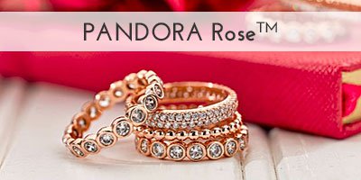 PANDORA Rose Rings