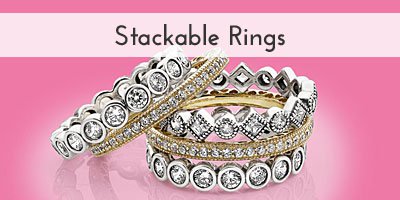 PANDORA Stackable Rings